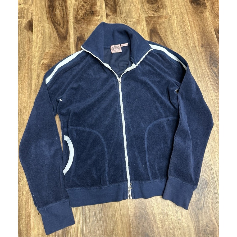 Vintage Y2K Juicy Couture Tennis Juicy Anyone Racquet Velour Track Jacket
